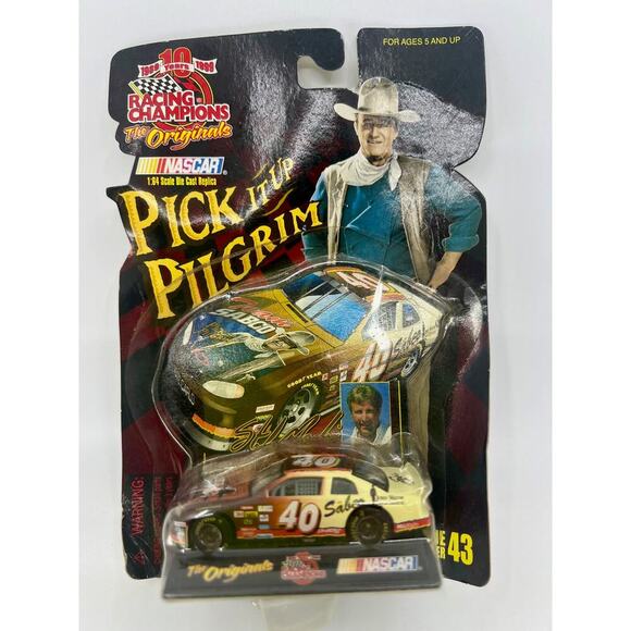 Racing Champions Nascar Sterling Marlin #40 Pick It Up Pilgrim John Wayne - Picture 1 of 3
